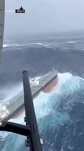 How Cargo Ships Survive Massive Ocean Waves