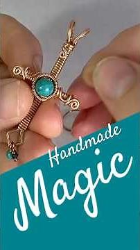 Wire Wrapped Jewelry in Progress | Crosses, Leaves & Rings with Gemstones | Handmade Artisan Design