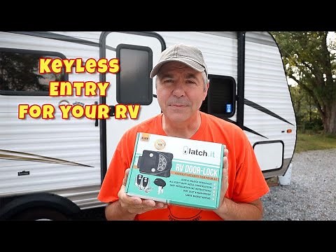 #72 Latch It Brand Keyless RV lock. How to install, programming, first impression, and review.