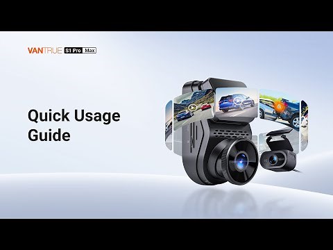S1 Pro Max | How to Set Up & Use Your Dash Cam in Minutes