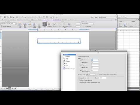 Create Number Line Using Microsoft Word