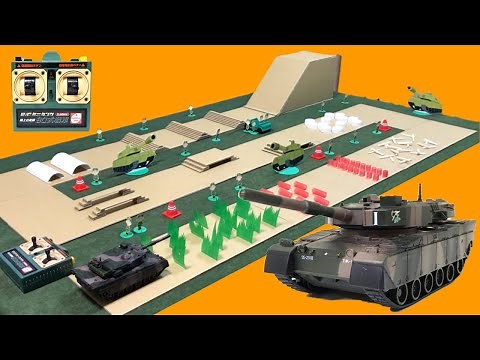 京商エッグ RCミニタンク 90式戦車で遊んでみたよ
