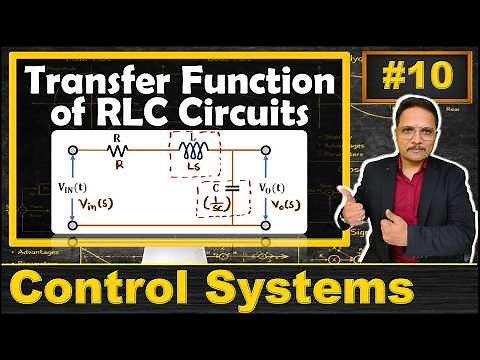 Transfer Function and Order of System of RLC Circuits: Step by Step Solution