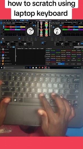 How to Scratch Using Laptop Keyboard Techniques
