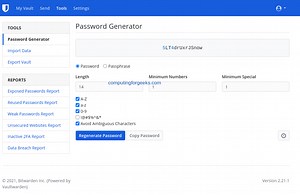 Run Bitwarden Password Manager in Docker Container | ComputingForGeeks