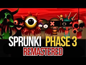 SPRUNKI PHASE 3 REMASTERED MIX PIANO| Gameplay, All Sounds | Remastered Phase 3 Sprunki Mod