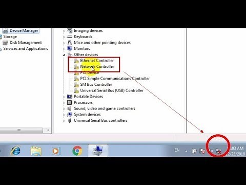 How to install LAN or Ethernet Controller Driver|with WiFi connection