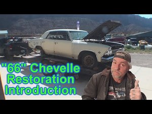 Chevy Chevelle Car Restoration - Introduction To A Rusted Rotted Muscle Car