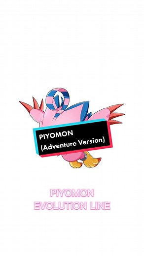Piyomon Evolution Line Overview in Digimon Adventure