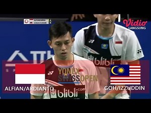 🔴LIVE - Alfian/Ardianto (INA) vs Goh Izzuddin (MAS) | FINAL Yonex Swiss Open 2022 Stream Livescore
