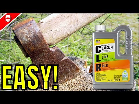How To Remove Rust EASY | CLR Rust Remover & restoration