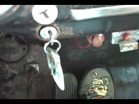 1950 Chevy, floor starter
