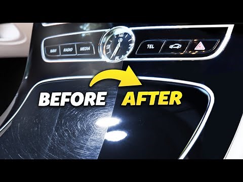 How to Remove Scratches and Restore Repair Interior Car Trim Easily