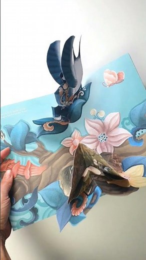 DIY pop-up book project - Papercraft activity