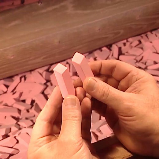 Making erasers is an intense process. 😲 | Insider Design