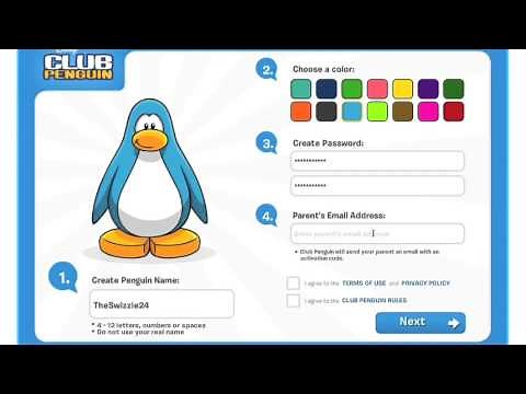 How To Create Your Own Club Penguin Account