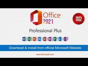 Get MS Office 2021 for free | How to Get Download and Install Microsoft office 2021 windows 10 & 11