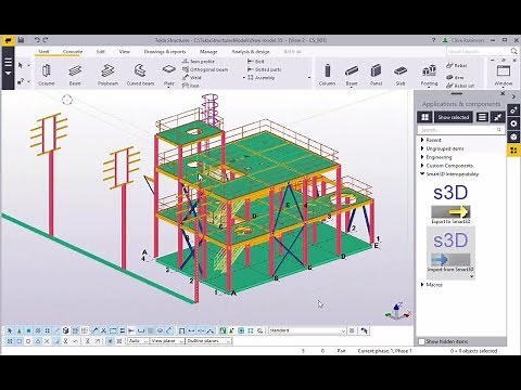 Tekla Structures/Smart3D Interoperability Overview