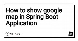 How to show google map in Spring Boot Application