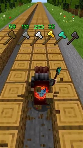 How have dimond axe hp? #minecraft #gaming #zarooratrishta