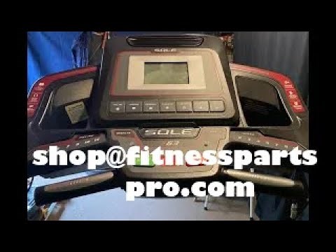 Troubleshooting Sole Treadmill Display