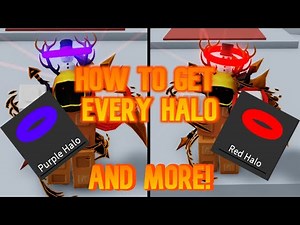 How to get EVERY Halo in Tower of Hell (Red, Green, Blue, etc)