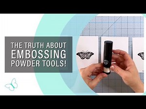 The TRUTH about Embossing Powder Tools! I was shocked! 😱