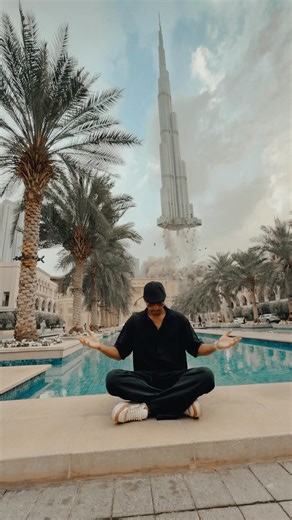 KAYO DANIEL on Instagram: "Made the tallest building in the world float using @higgsfield.ai. One simple clip, one screenshot, and a start-to-end frame animation to make it feel real. Comment Kling and I’ll send you the prompts."