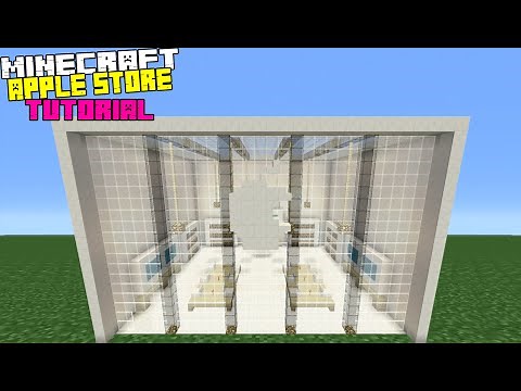 Minecraft Tutorial: How To Make An Apple Store