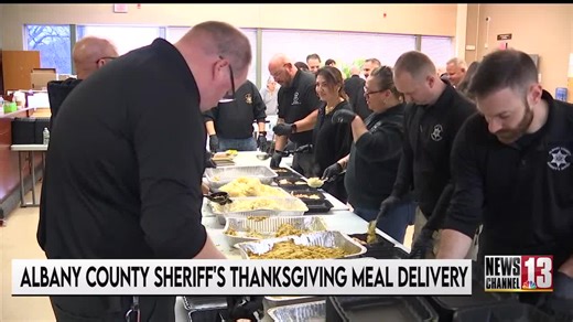 Albany County sheriff puts together his largest Thanksgiving meal delivery yet