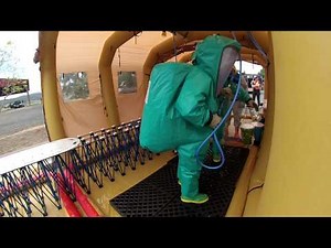 HAZMAT Level A PPE Decon