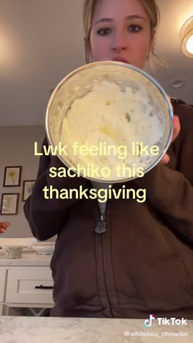 Someone please get the reference 🙏 #sachiko #cooking #thanksgiving | cooking food