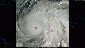 High resolution GOES WEATHER SATELLITE ANIMATION with superimposed lightning strikes courtesy of COD's GOES website. | Tom Skilling