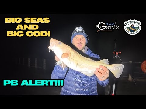Midnight COD Hunt! | A New PB | North East Cod Fishing