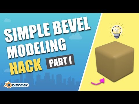 The Simplest Way To Radius Corners On Blender - Part I