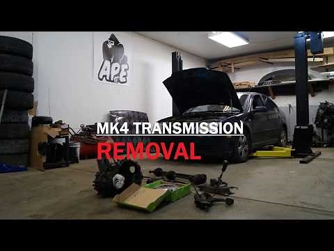 MK4 TRANSMISSION REMOVAL - APEngineering