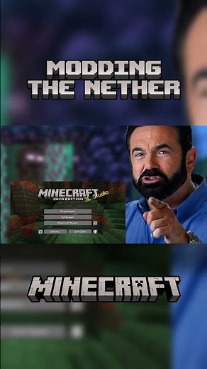 this mod is actually crazy 🛠️ #Minecraft #MinecraftMods #Nether #Modding