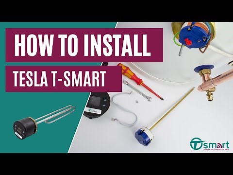 Tesla Model T Smart Thermostat Immersion Heater How to Install