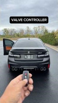 New MAD valve controller installed #bmw #valvecontroller #m5 #f90 #straightpipe