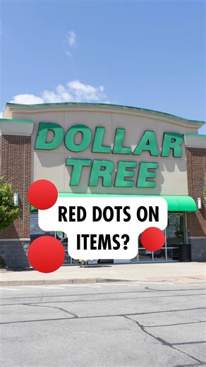 Here's What Red Dot Stickers at Dollar Tree Mean #dollartree #dollartreefinds #dollartreehaul #dollartreepricechange #priceincrease | Simplistically Living