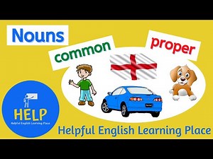 ESL Basic Nouns - Common and Proper Nouns