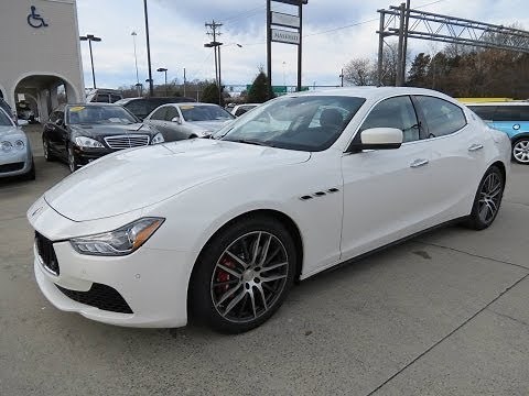 2014 Maserati Ghibli S Q4 Start Up, Test Drive, Exhaust, and In Depth Review