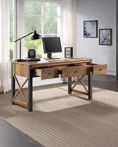 Home Office Desk Plan – DIY Wooden Writing Table With Drawers | Detailed Measurements & Step-by-step Build Guide - Etsy