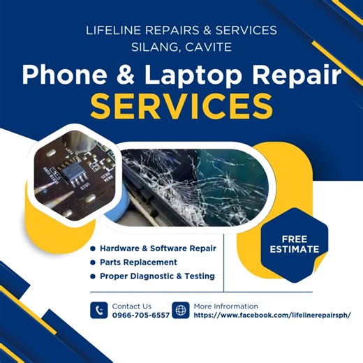 LAPTOP REPAIR CELLPHONE REPAIR PC REPAIR PRINTER REPAIR LifeLine Repairs and Services Silang, Cavite Viber & WhatsApp 0966-705-6557 PASSWORD REMOVAL ICLOUD CHARGING PORT LCD TOUCH SCREEN GOOGLE ACCOUNT SERVICE CENTER MOBILE REPAIR WATER DAMAGE GO PRO INSTA 360 CANON EPSON BROTHER IPHONE SAMSUNG OPPO REALME VIVO XIAOMI REDMI POCO HUAWEI HONOR ACER APPLE MACBOOK IMAC ASUS DELL LENOVO HP | LifeLine Repairs & Services