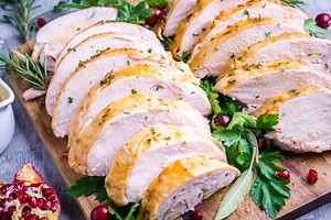 Juicy Oven Roasted Turkey Breast in 1 hour! - The Kitchen Girl