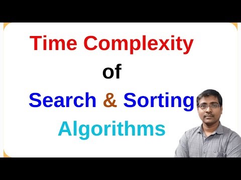 Time Complexities of Searching & Sorting Algorithms | Best, Average, Worst Case Explained