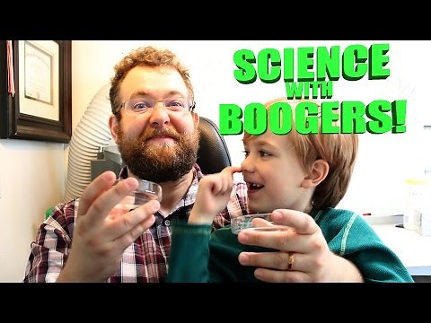 Science with Boogers! Mucus under the Microscope