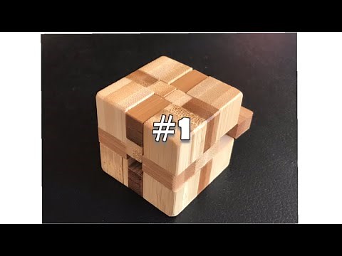 Wood Cube Puzzle