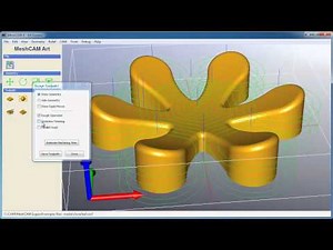 MeshCAM CNC Toolpaths