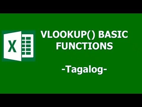 Excel Senpai VLOOKUP Basic Tutorial Tagalog / Filipino